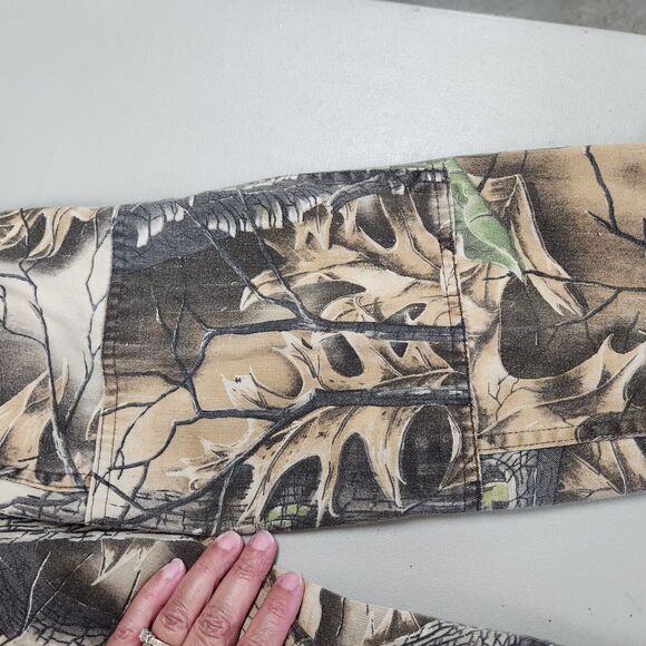 US Army Combat Shirt Jacket Size L Camo Military Button Down Pockets - Picture 12 of 14